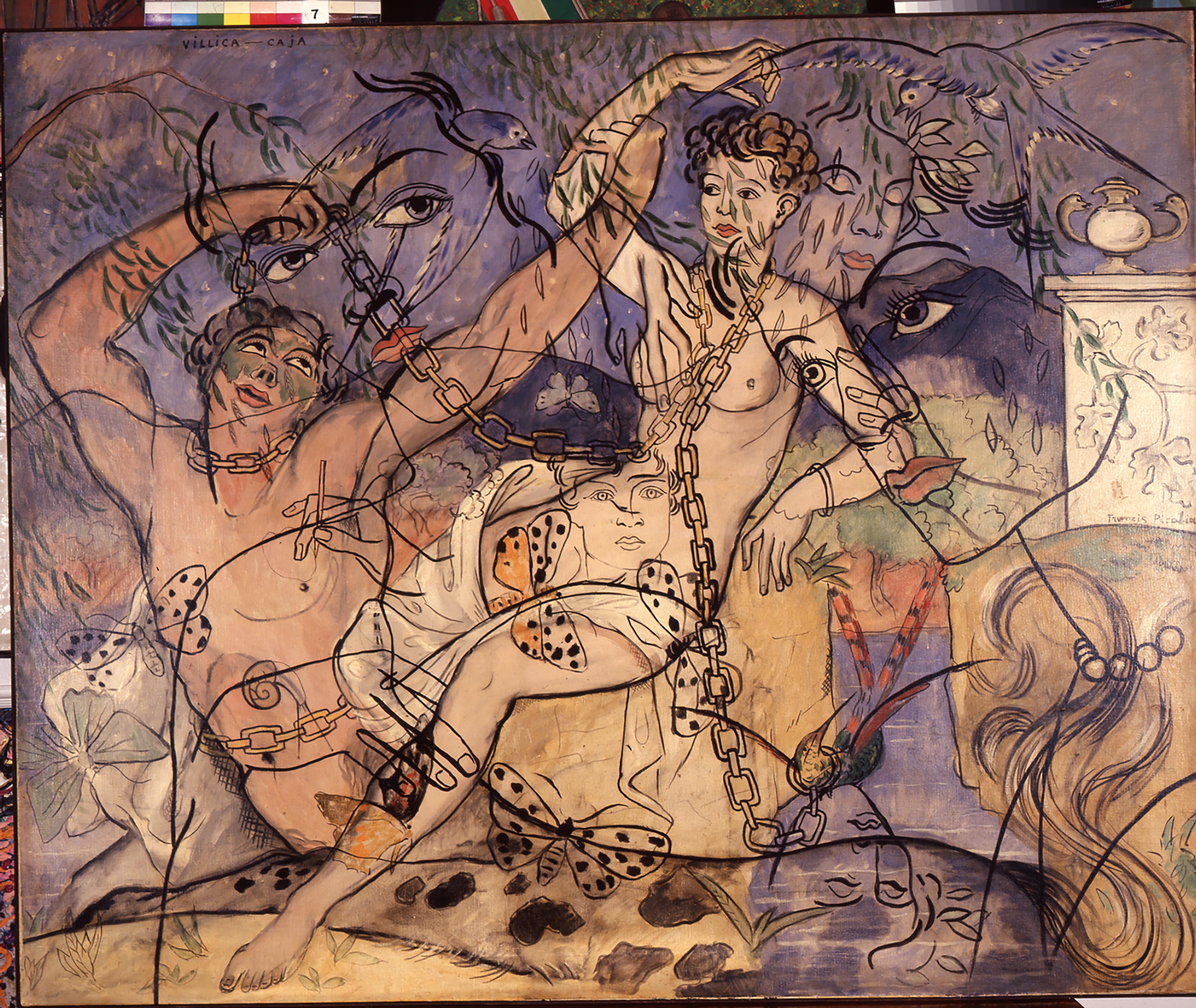 Francis Picabia , Villica Caja, 1929 